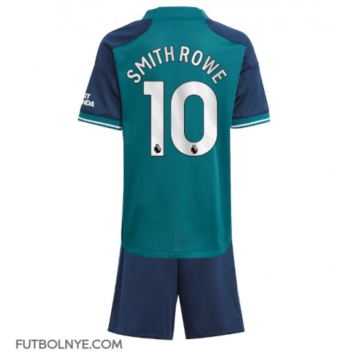Camiseta Arsenal Emile Smith Rowe #10 Tercera Equipación para niños 2023-24 manga corta (+ pantalones cortos)